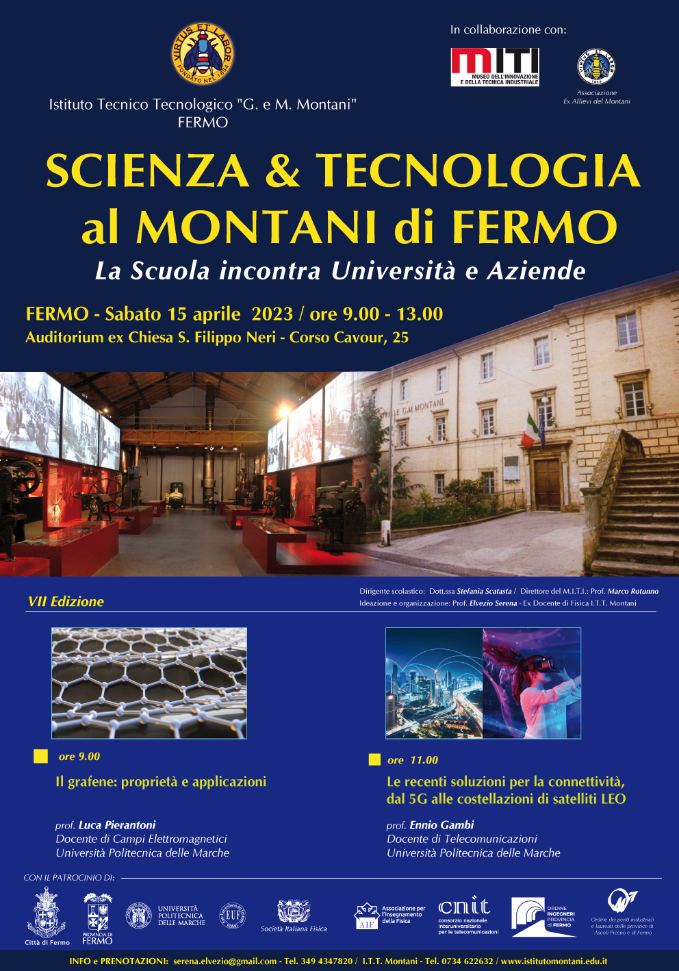 Scienza & Tecnologia al Montani di Fermo – VII edizione