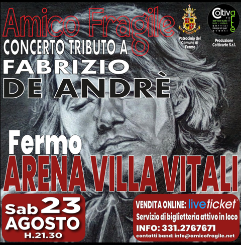 Amico Fragile – Musica dal vivo di Fabrizio De Andrè