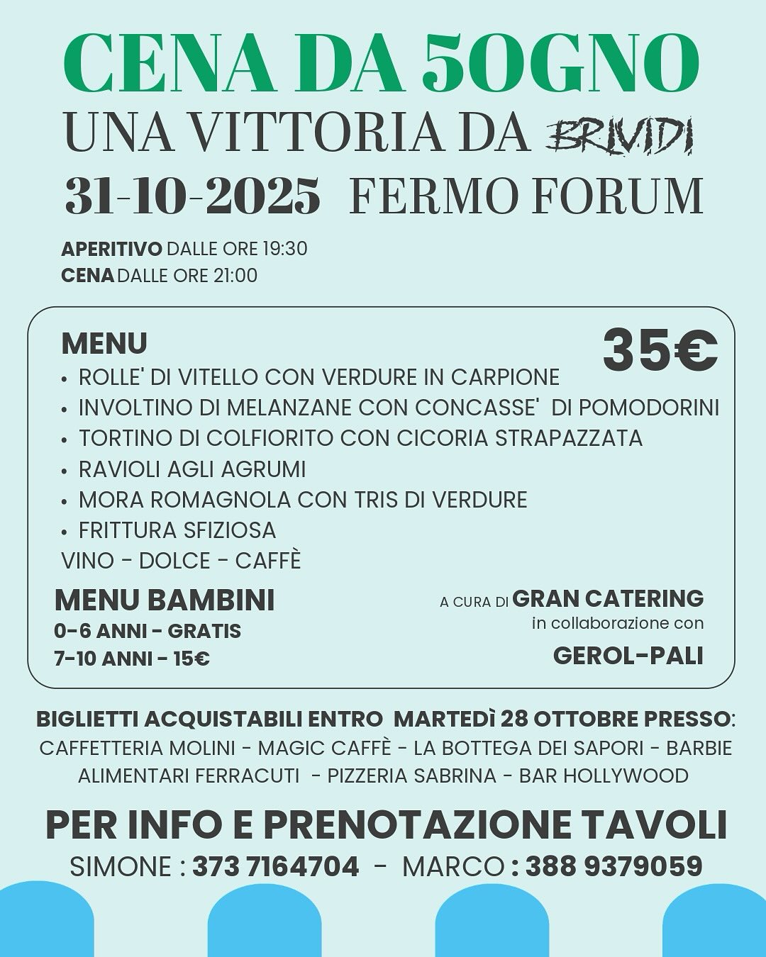 Cena da 5ogno – Festa della Vittoria
